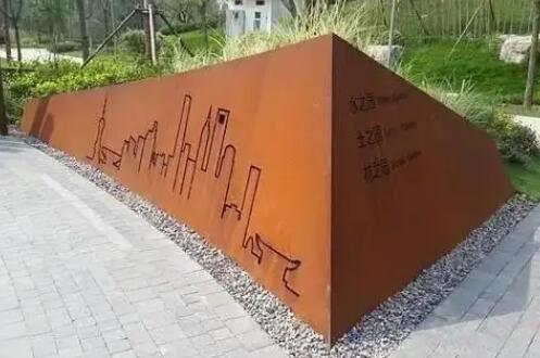 涞水耐候钢挡土墙